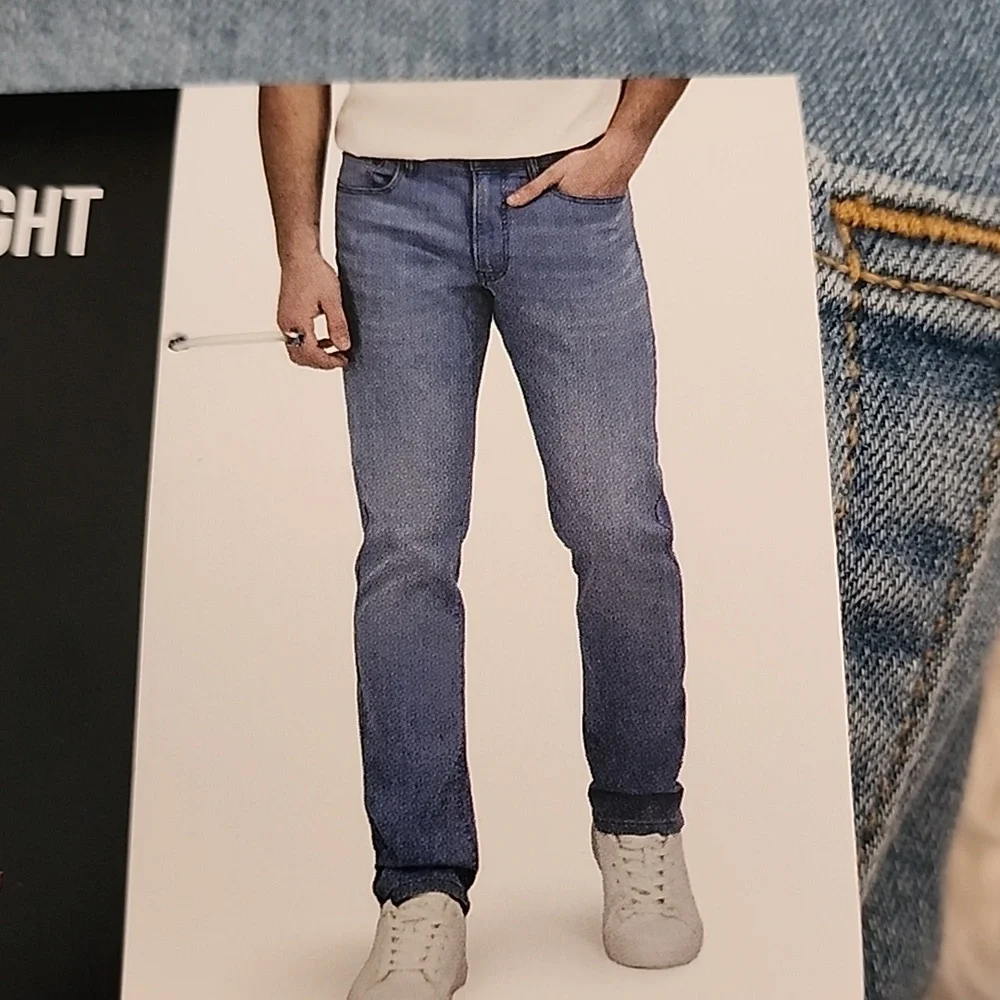 Lucky Brand Men's Straight Jeans - Light Blue